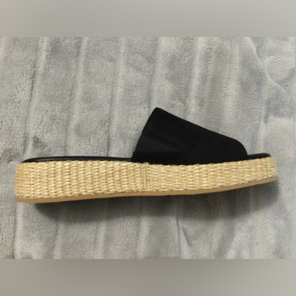 Lisa Vicky Smile Platform Slide Sandal Size 6M - Picture 9 of 11